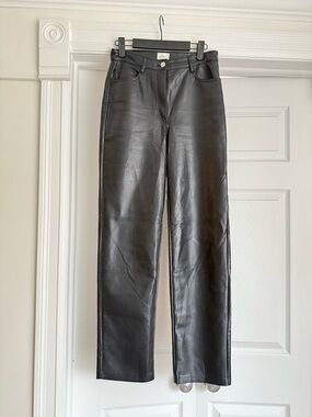 Aritzia Wilfred Vegan Leather Pants